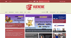 Desktop Screenshot of huenemehigh.us