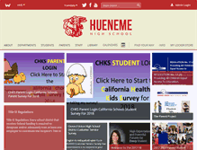 Tablet Screenshot of huenemehigh.us